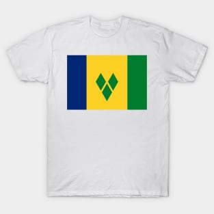 Saint Vincent and the Grenadines flag T-Shirt